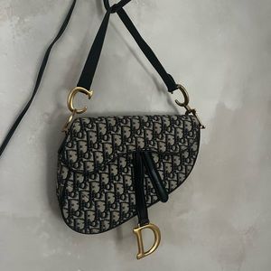 Dior Oblique Saddle Bag